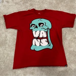 Men’s Vans Red T-Shirt - XL